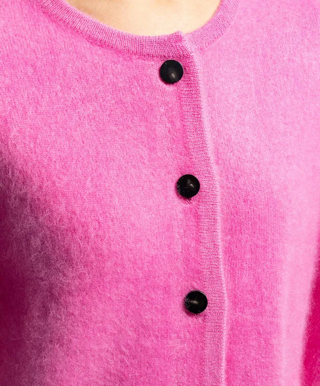 LISA YANG Cardigan in cashmere rosa 2024042